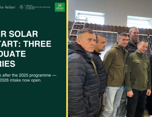 Solar ReStart: Graduate Stories and a New Intake