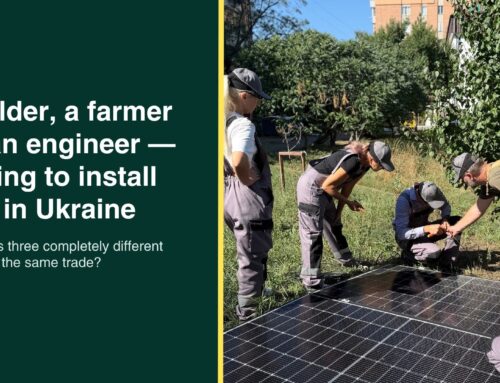 Who’s learning to install solar plants in Poltava — three participants’ stories